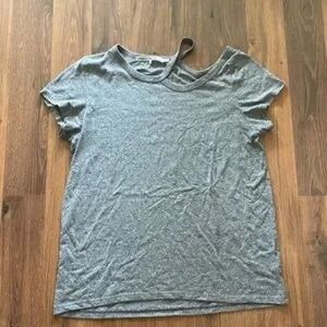 Gray Short Sleeve Women's Tee
